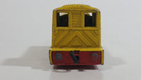 Vintage 1978 Lesney Matchbox Superfast No. 24 Shunter Train Locomotive Yellow Die Cast Toy Car Railway Railroad Vehicle