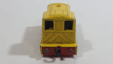 Vintage 1978 Lesney Matchbox Superfast No. 24 Shunter Train Locomotive Yellow Die Cast Toy Car Railway Railroad Vehicle