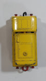 Vintage 1978 Lesney Matchbox Superfast No. 24 Shunter Train Locomotive Yellow Die Cast Toy Car Railway Railroad Vehicle