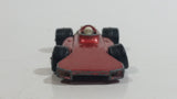 Vintage 1973 Lesney Matchbox Superfast No. 21 Team Matchbox Dark Red Die Cast Toy Race Car Vehicle