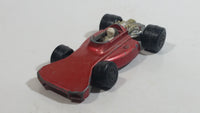 Vintage 1973 Lesney Matchbox Superfast No. 21 Team Matchbox Dark Red Die Cast Toy Race Car Vehicle