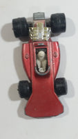 Vintage 1973 Lesney Matchbox Superfast No. 21 Team Matchbox Dark Red Die Cast Toy Race Car Vehicle