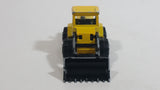 Vintage Majorette Tracto Bull Dozer Front End Loader No. 211 & 263 Yellow Black 1/87 Scale Die Cast Toy Construction Equipment Vehicle