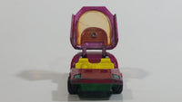 Vintage 1973 Lesney Matchbox Rolamatics No. 39 Clipper Magenta Dark Pink Die Cast Toy Car Vehicle