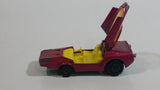 Vintage 1973 Lesney Matchbox Rolamatics No. 39 Clipper Magenta Dark Pink Die Cast Toy Car Vehicle