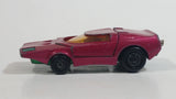 Vintage 1973 Lesney Matchbox Rolamatics No. 39 Clipper Magenta Dark Pink Die Cast Toy Car Vehicle