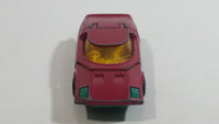 Vintage 1973 Lesney Matchbox Rolamatics No. 39 Clipper Magenta Dark Pink Die Cast Toy Car Vehicle