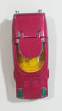 Vintage 1973 Lesney Matchbox Rolamatics No. 39 Clipper Magenta Dark Pink Die Cast Toy Car Vehicle