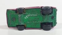 Vintage 1973 Lesney Matchbox Rolamatics No. 39 Clipper Magenta Dark Pink Die Cast Toy Car Vehicle