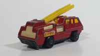 Vintage 1975 Lesney Matchbox Superfast No. 22 Blazed Blaster Red Fire Truck Die Cast Toy Firefighting Vehicle