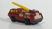 Vintage 1975 Lesney Matchbox Superfast No. 22 Blazed Blaster Red Fire Truck Die Cast Toy Firefighting Vehicle