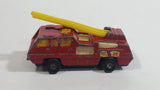 Vintage 1975 Lesney Matchbox Superfast No. 22 Blazed Blaster Red Fire Truck Die Cast Toy Firefighting Vehicle