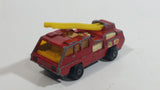 Vintage 1975 Lesney Matchbox Superfast No. 22 Blazed Blaster Red Fire Truck Die Cast Toy Firefighting Vehicle