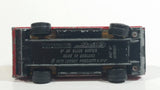 Vintage 1975 Lesney Matchbox Superfast No. 22 Blazed Blaster Red Fire Truck Die Cast Toy Firefighting Vehicle