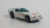 Vintage 1982 Hot Wheels Firebird Funny Car White Die Cast Toy Car Vehicle with Lifting Body