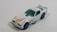 Vintage 1982 Hot Wheels Firebird Funny Car White Die Cast Toy Car Vehicle with Lifting Body