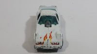 Vintage 1982 Hot Wheels Firebird Funny Car White Die Cast Toy Car Vehicle with Lifting Body