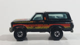 1982 Hot Wheels Ford Bronco Black Die Cast Toy Car SUV Vehicle BW Malaysia