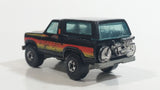 1982 Hot Wheels Ford Bronco Black Die Cast Toy Car SUV Vehicle BW Malaysia