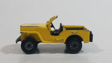 Vintage 1976 Lesney Matchbox Superfast No. 11 Sleet-N-Snow Jeep Yellow Die Cast Toy Car Vehicle