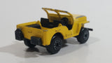 Vintage 1976 Lesney Matchbox Superfast No. 11 Sleet-N-Snow Jeep Yellow Die Cast Toy Car Vehicle