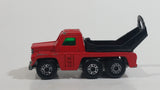 Vintage 1976 Lesney Matchbox Superfast No. 19 Cement Truck Red Die Cast Toy Car Construction Vehicle