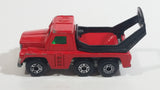 Vintage 1976 Lesney Matchbox Superfast No. 19 Cement Truck Red Die Cast Toy Car Construction Vehicle