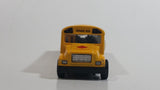 Free Wheel Canada Yellow School Bus Pullback Friction Motorized Die Cast Toy Car Vehicle with Fold Out Stop Sign