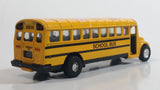 Free Wheel Canada Yellow School Bus Pullback Friction Motorized Die Cast Toy Car Vehicle with Fold Out Stop Sign