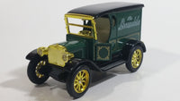 Unknown Brand The Locomobile Dark Green and Gold Pullback Friction Motorized Die Cast Toy Classic Antique Car Vehicle