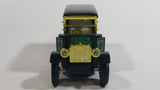 Unknown Brand The Locomobile Dark Green and Gold Pullback Friction Motorized Die Cast Toy Classic Antique Car Vehicle