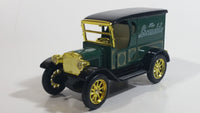 Unknown Brand The Locomobile Dark Green and Gold Pullback Friction Motorized Die Cast Toy Classic Antique Car Vehicle