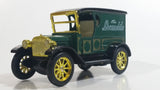 Unknown Brand The Locomobile Dark Green and Gold Pullback Friction Motorized Die Cast Toy Classic Antique Car Vehicle