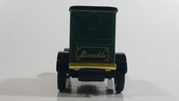 Unknown Brand The Locomobile Dark Green and Gold Pullback Friction Motorized Die Cast Toy Classic Antique Car Vehicle