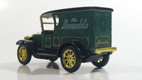 Unknown Brand The Locomobile Dark Green and Gold Pullback Friction Motorized Die Cast Toy Classic Antique Car Vehicle