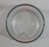 Vintage 1980s 7-Up The Uncola Soda Pop Beverage Upside Down Unique Clear Glass Drinking Cup Collectible