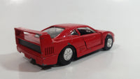 Unknown Brand WL9815 Ferrari F40 Red Pullback Motorized Friction Die Cast Toy Luxury Sports Car Vehicle