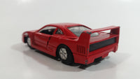 Unknown Brand WL9815 Ferrari F40 Red Pullback Motorized Friction Die Cast Toy Luxury Sports Car Vehicle