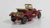 Vintage TinToys W.T. 234 Stutz Dark Red Die Cast Antique Car Vehicle - Hong Kong