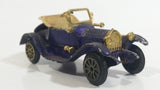 Vintage TinToys W.T. 233 Cadillac Dark Purple Die Cast Antique Car Vehicle - Hong Kong