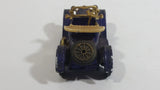 Vintage TinToys W.T. 233 Cadillac Dark Purple Die Cast Antique Car Vehicle - Hong Kong