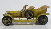 Vintage TinToys W.T. 231 Rolls Royce Silver Ghost Gold Die Cast Antique Car Vehicle - Hong Kong