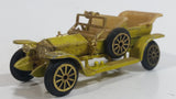 Vintage TinToys W.T. 231 Rolls Royce Silver Ghost Gold Die Cast Antique Car Vehicle - Hong Kong