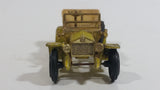 Vintage TinToys W.T. 231 Rolls Royce Silver Ghost Gold Die Cast Antique Car Vehicle - Hong Kong