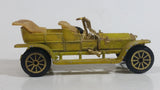 Vintage TinToys W.T. 231 Rolls Royce Silver Ghost Gold Die Cast Antique Car Vehicle - Hong Kong