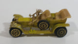 Vintage TinToys W.T. 231 Rolls Royce Silver Ghost Gold Die Cast Antique Car Vehicle - Hong Kong