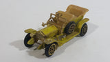 Vintage TinToys W.T. 231 Rolls Royce Silver Ghost Gold Die Cast Antique Car Vehicle - Hong Kong