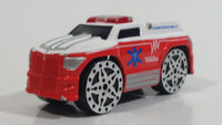 Maisto Tonka Hasbro Rescue Emergency Ambulance White and Orange Die Cast Toy Car Vehicle