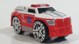 Maisto Tonka Hasbro Rescue Emergency Ambulance White and Orange Die Cast Toy Car Vehicle