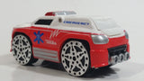 Maisto Tonka Hasbro Rescue Emergency Ambulance White and Orange Die Cast Toy Car Vehicle